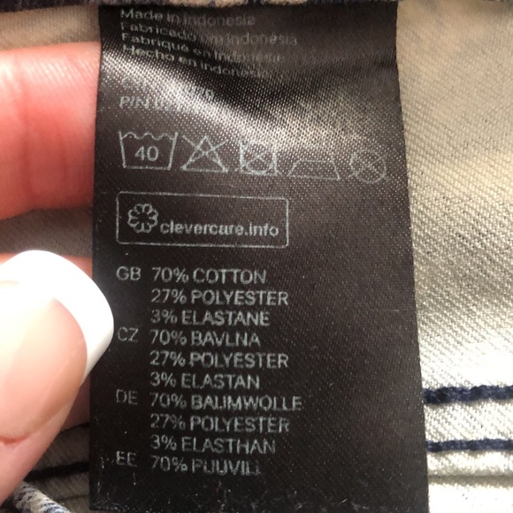H&M floral denim size 8 - Picture 5 of 5